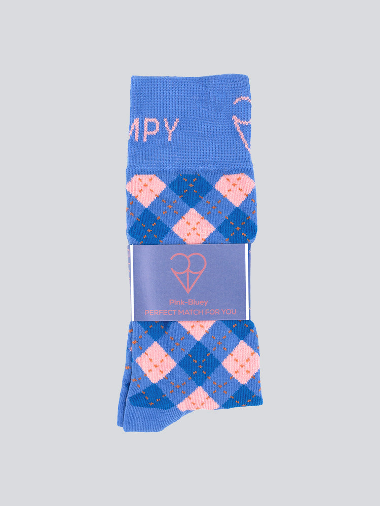 Rumpy Supima Cotton Socks Pink Blueys